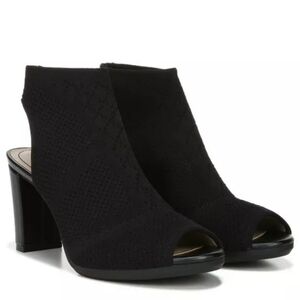 Lifestride Women's Alita Sandal Black Fabric Size 9.5